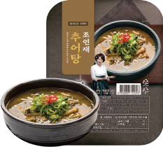 살아있는 미꾸라지를 통으로 삶아 만든 고단백 보양식 푸드윈 추어탕